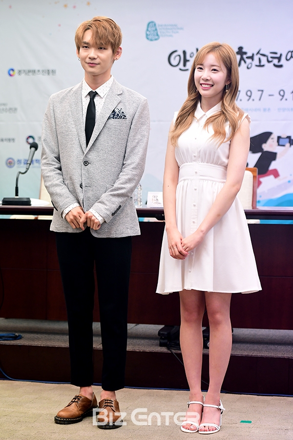 ▲타카다 켄타, 에이프릴 채경(사진=고아라 기자 iknow@)