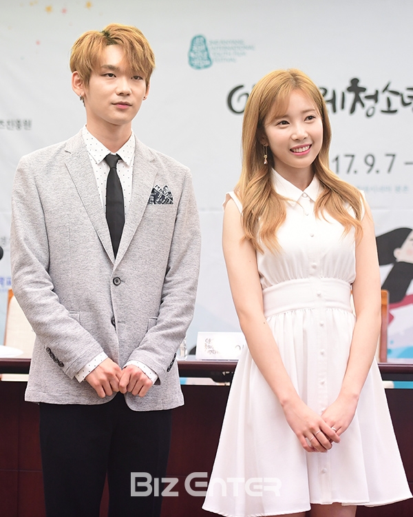 ▲타카다 켄타, 에이프릴 채경(사진=고아라 기자 iknow@)