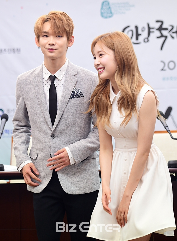 ▲타카다 켄타, 에이프릴 채경(사진=고아라 기자 iknow@)