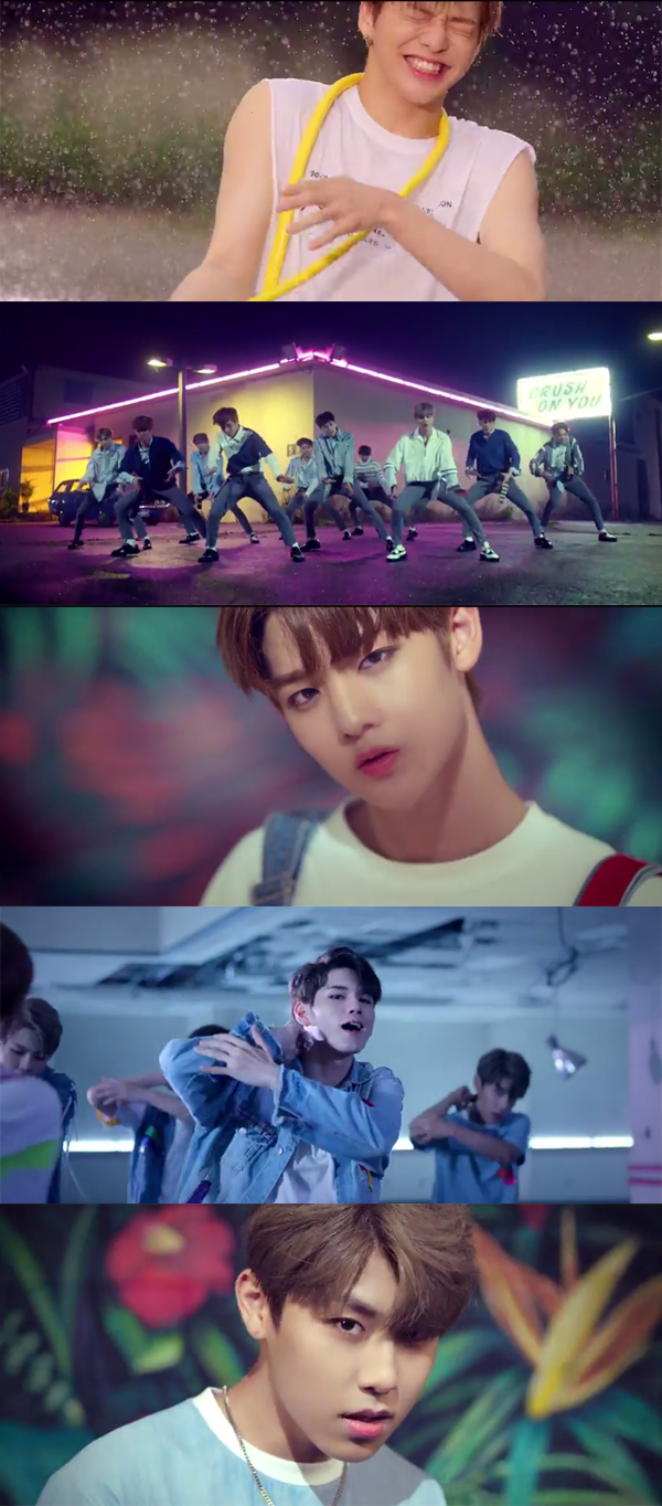 ▲워너원 '에너제틱' 뮤직비디오 티저(사진=CJ E&M MUSIC)