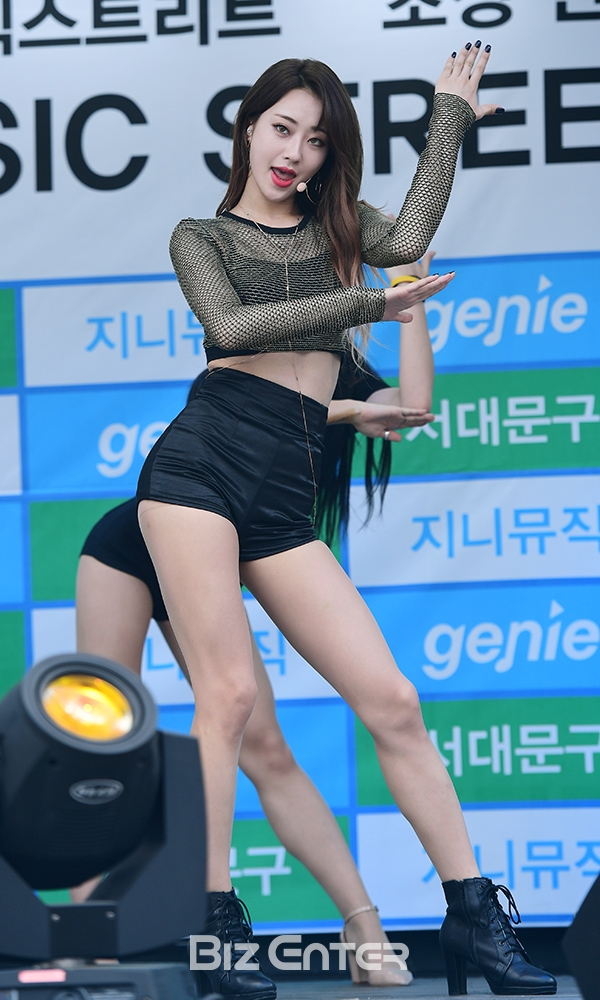 ▲나인뮤지스 경리(사진=고아라 기자 iknow@)