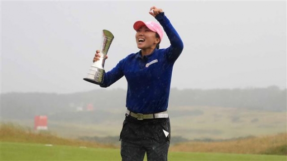 ▲브리티시오픈에서 우승하며 세계랭킹 9위로 뛴 김인경. 사진=LPGA