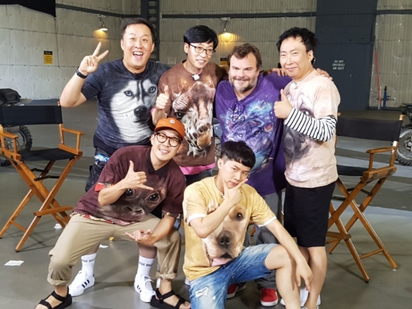 ▲'무한도전'과 잭 블랙(사진=MBC)