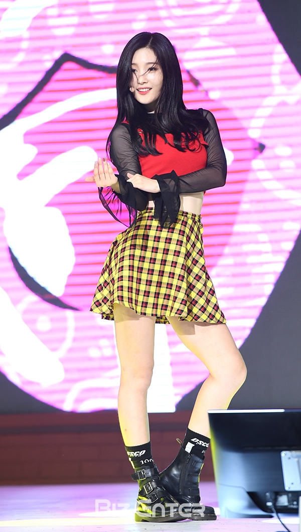 ▲다이아 빈챈현스S 정채연(사진=고아라 기자 iknow@)