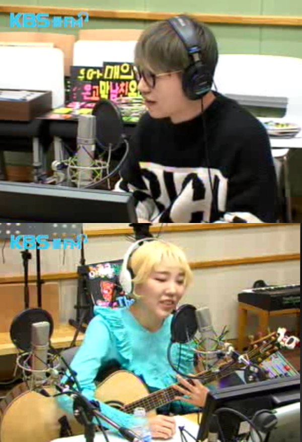 ▲'가요광장' 홍대광 신현희(사진=KBS 쿨FM)