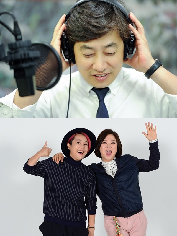 ▲김성준 기자, 송은이-김숙(사진=SBS)