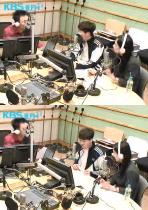 ▲'라디오쇼' 딘딘 이지혜(사진=KBS 쿨FM)