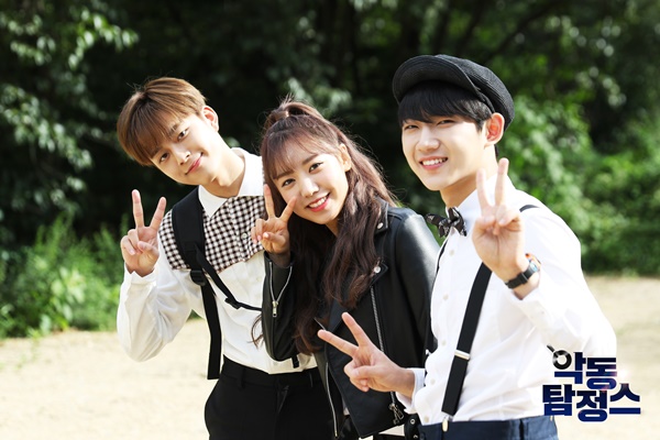 ▲‘악동탐정스’에 출연하는 유선호, 남주, 안형섭(사진=컨버전스티비)