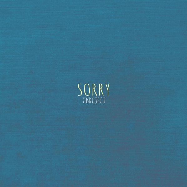 ▲듀오 오브로젝트 신곡 '쏘리' 음반 커버(사진=티에스엔엔터테인먼트, RBW)