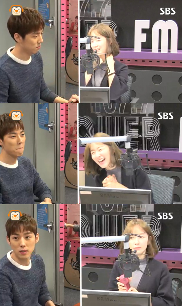 ▲'씨네타운' 백성현(사진=SBS 파워FM)