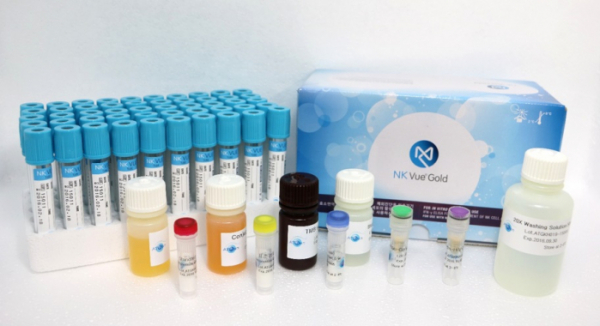 ▲에이티젠의 NK뷰키트는 NK 세포 활성도 측정을 이용한 면역력 검사 키트다.(사진=에이티젠)