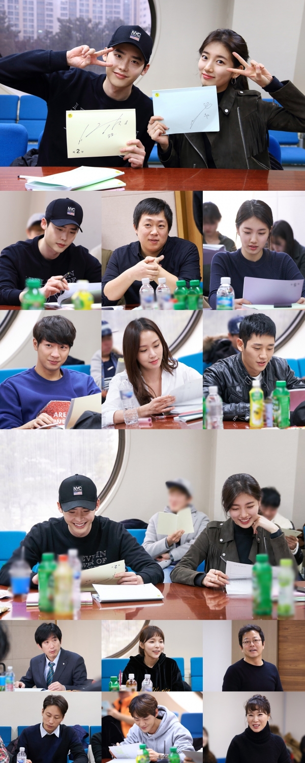 ▲‘당신이 잠든 사이에’ 대본리딩(사진=iHQ)