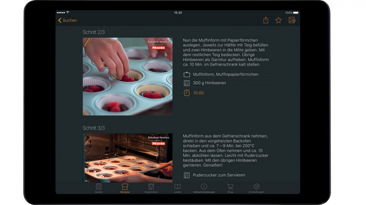 ▲아마존 인공지능 비서 알렉사와 함께 개발한 밀레 애플리케이션(사진제공=밀레)