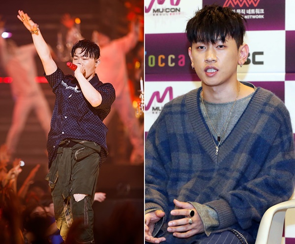 ▲가수 행주(왼쪽)과 크러쉬(사진=Mnet, KOCCA)