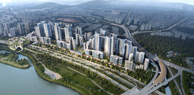 ▲반포주공1단지 조감도(자료=GS건설)