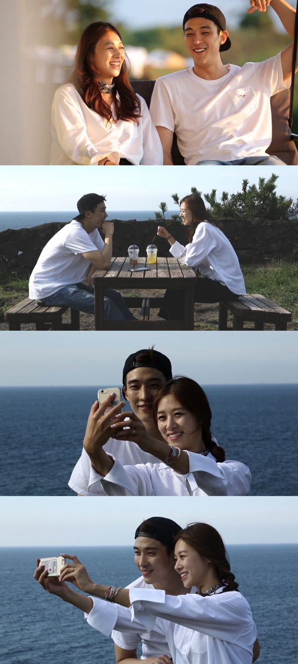 ▲장신영 강경준 커플(사진=SBS)