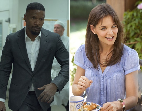 ▲제이미 폭스(왼쪽)과 케이티 홈즈(사진=영화 스틸)