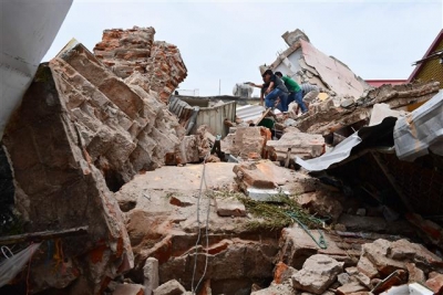 ▲8일(현지시간) 멕시코에서 규모 8.1의 지진이 발생했다. (AFP/연합뉴스)