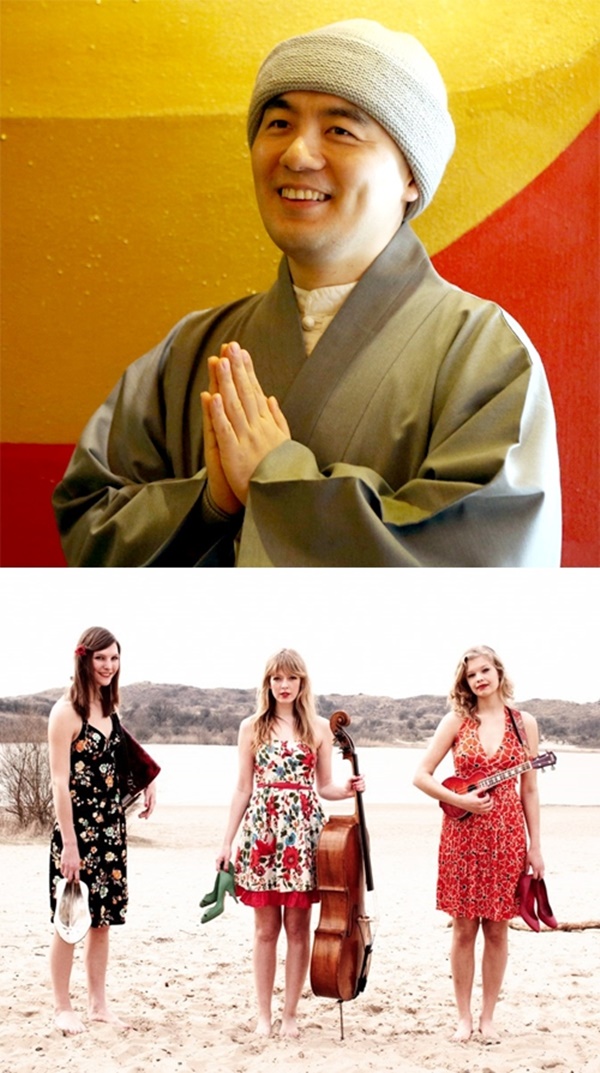 ▲혜민스님(위), 네덜란드 여성 재즈그룹 제이지(사진=SBS)