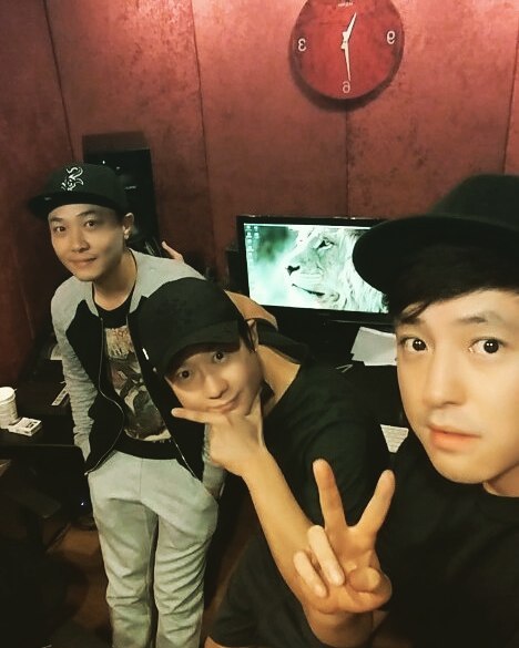 ▲그룹 NRG (왼쪽부터) 이성진 천명훈 노유민(사진=노유민 SNS)