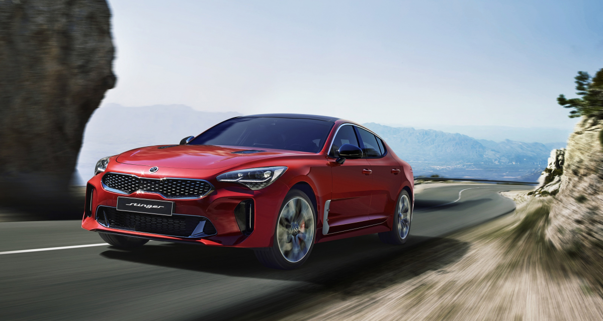 ▲기아자동차 ‘스팅어’(사진제공=현대자동차그룹)