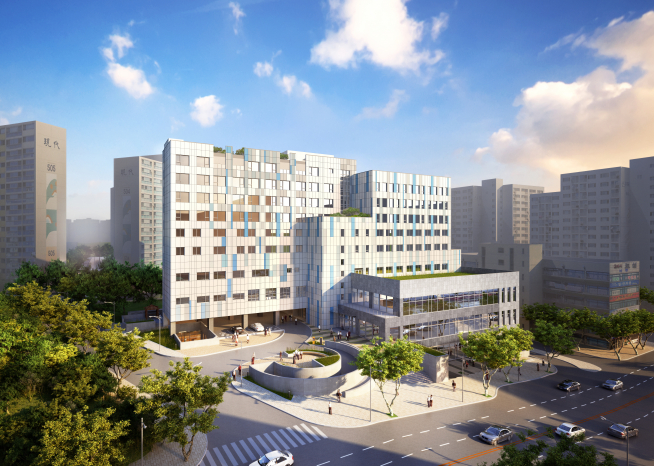 ▲목동 메디컬복합센터 조감도(자료=반도건설)