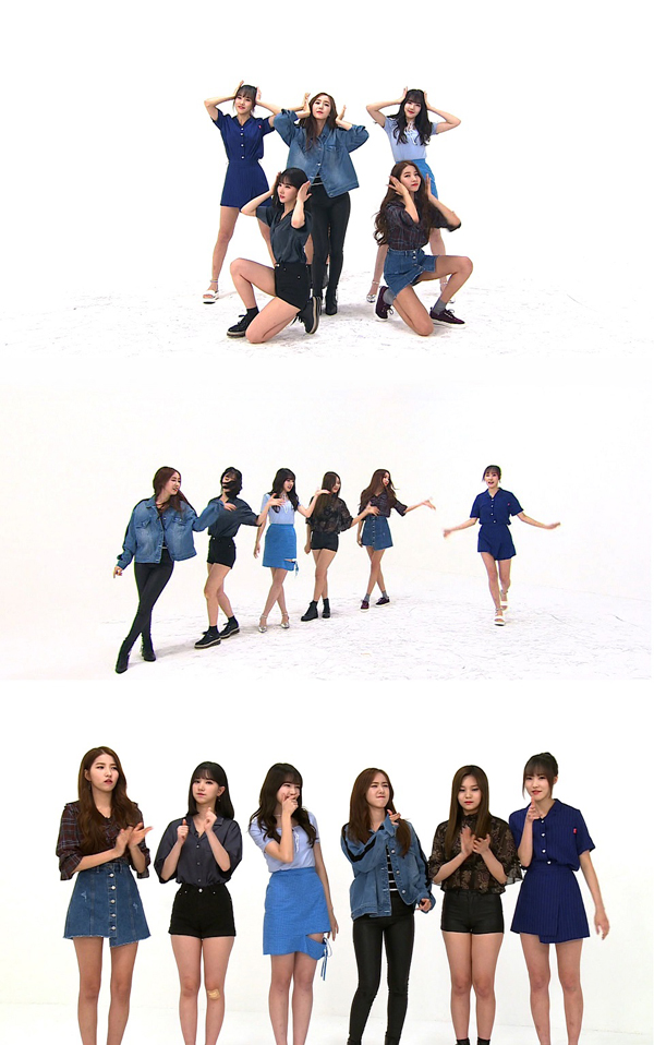 ▲'주간아이돌' 여자친구(사진=MBC 에브리원)