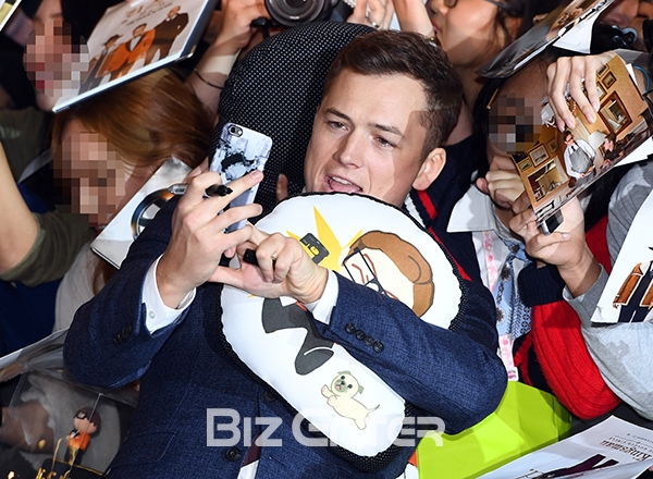 ▲태런 에저튼(사진=고아라 기자 iknow@)