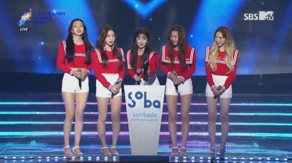 ▲걸그룹 레드벨벳(사진=방송 캡쳐)