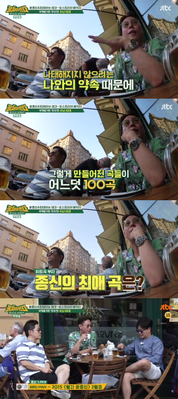 ▲'뭉쳐야뜬다' 윤종신(사진=JTBC)