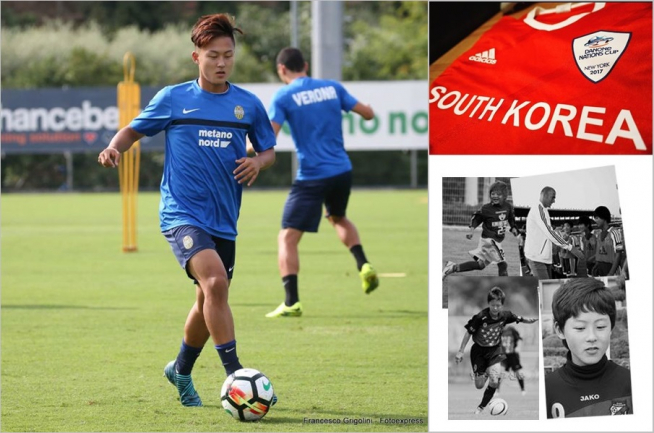 (출처=이승우 인스타그램 및 풀무원 다논네이션스컵 홈페이지)