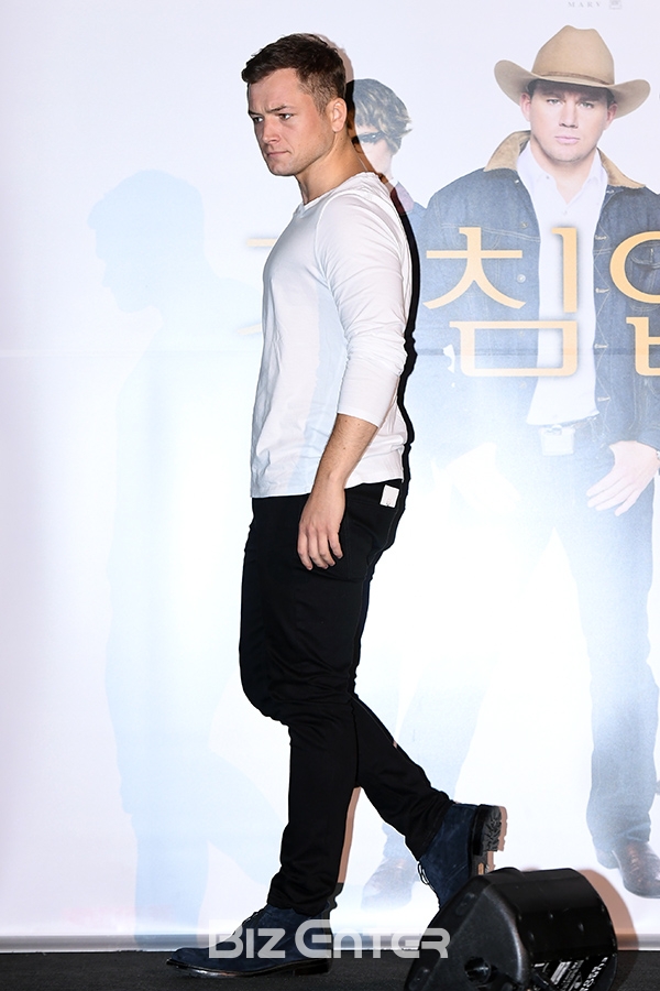 ▲태런 에저튼(사진=고아라 기자 iknow@)