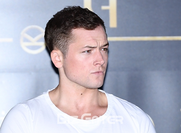 ▲태런 에저튼(사진=고아라 기자 iknow@)