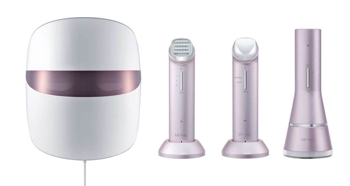▲2017년에 출시한 LG 프라엘 4종 제품컷 (사진제공=LG전자)
