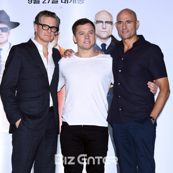 ▲영화 '킹스맨: 골든 서클' 내한 기자회견(사진=고아라 기자)