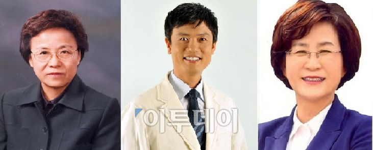 ▲사진 왼쪽부터 신인령 신임 국가교육회의 의장, 장병규 신임 4차산업혁명위원회 위원장, 김상희 저출산·고령화사회위원회의 부위원장.