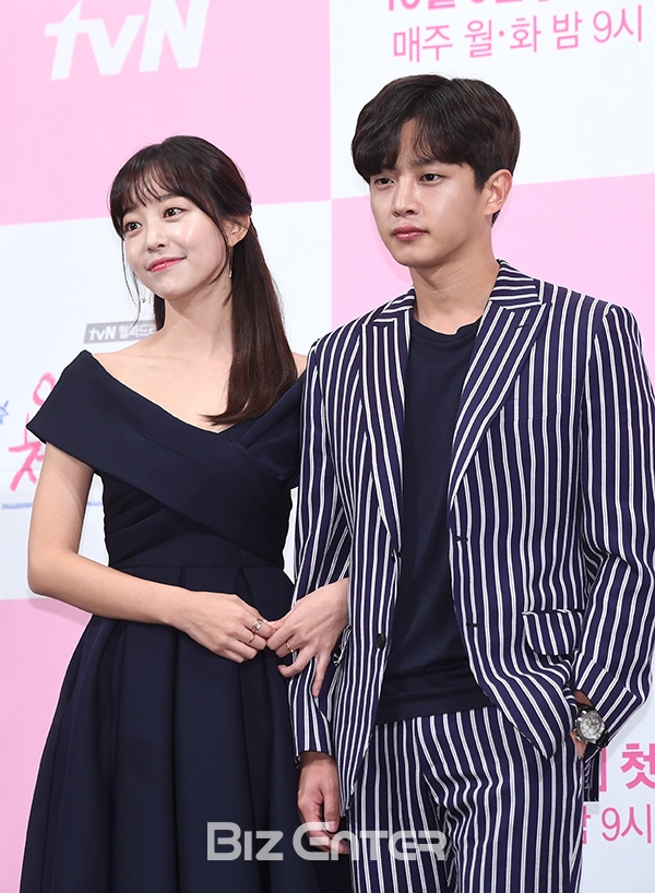 ▲김가은, 김민석(사진=고아라 기자 iknow@)