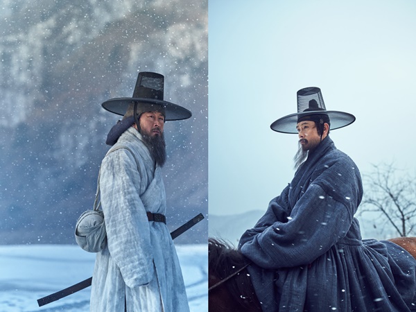 ▲‘남한산성’ 김윤석, 이병헌(사진=CJ엔터테인먼트)