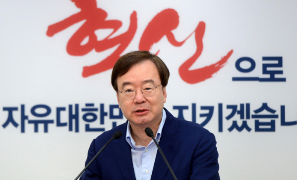 ▲강효상 자유한국당 대변인 