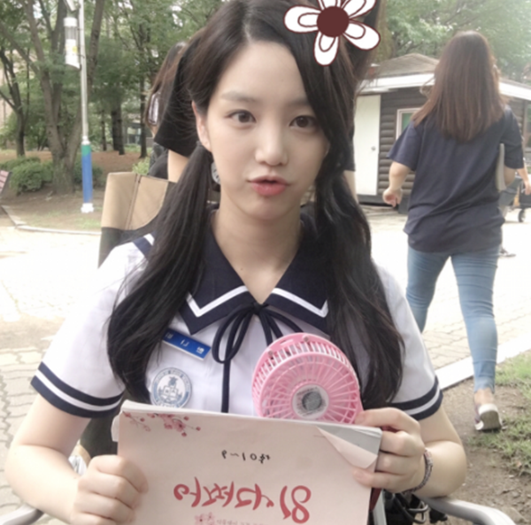▲배우 이유비(사진=이유비 SNS)