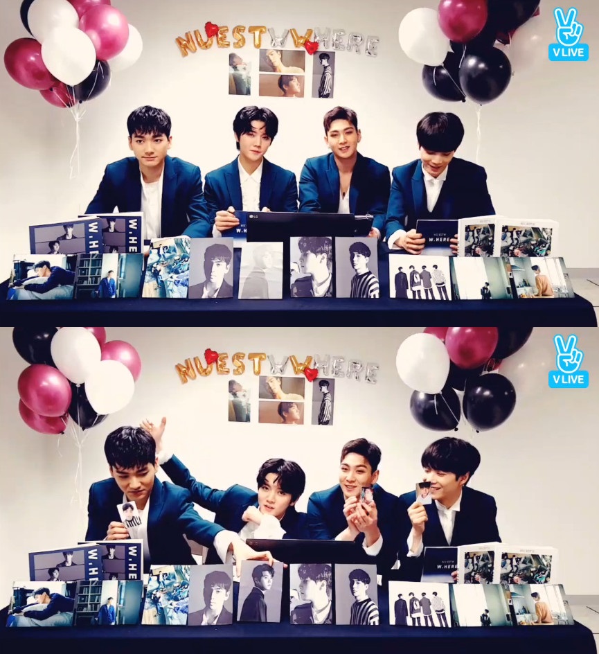 ▲뉴이스트W(출처=네이버 V라이브 영상 캡처)