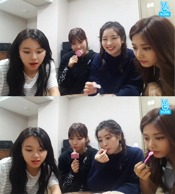 ▲걸그룹 트와이스(사진=네이버 V LIVE)