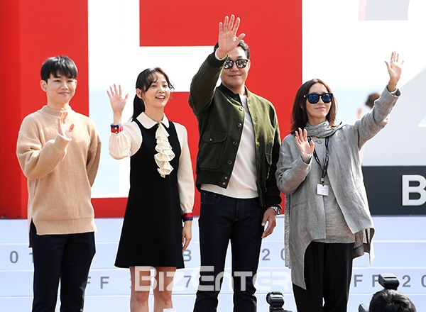 ▲오승훈, 윤승아, 박성웅, 방은진(사진=고아라 기자 iknow@)