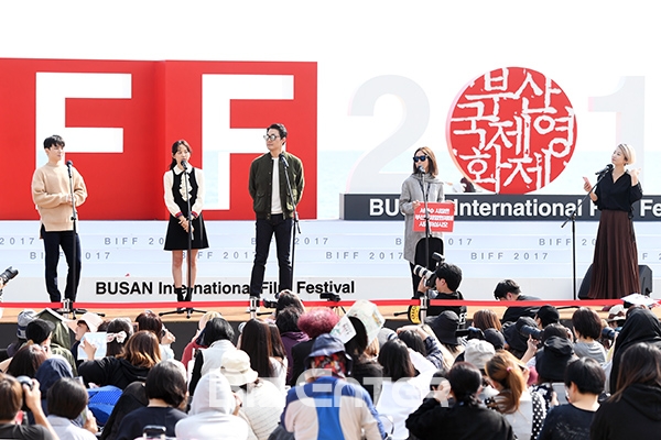 ▲오승훈, 윤승아, 방은진(사진=고아라 기자 iknow@)