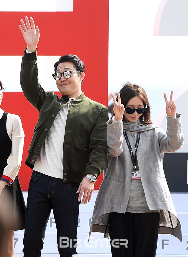 ▲박성웅, 방은진(사진=고아라 기자 iknow@)