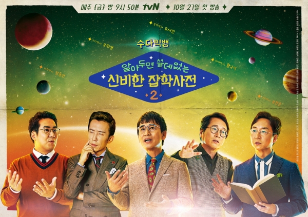 ▲'알쓸신잡2' 공식포스터(사진=tvN)