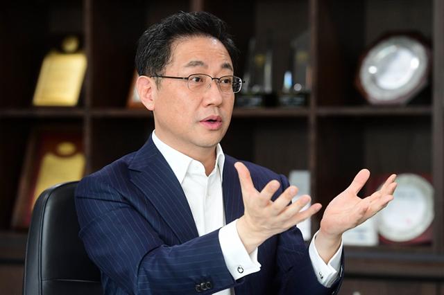 ▲안건준 벤처기업협회장. 고이란 기자photoeran@(사진=이투데이DB)