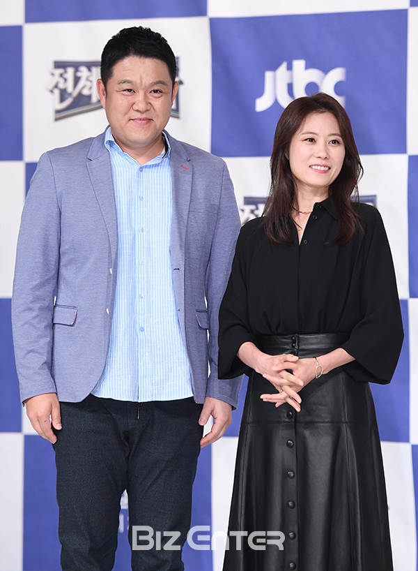 ▲김구라, 문소리(사진=고아라 기자 iknow@)