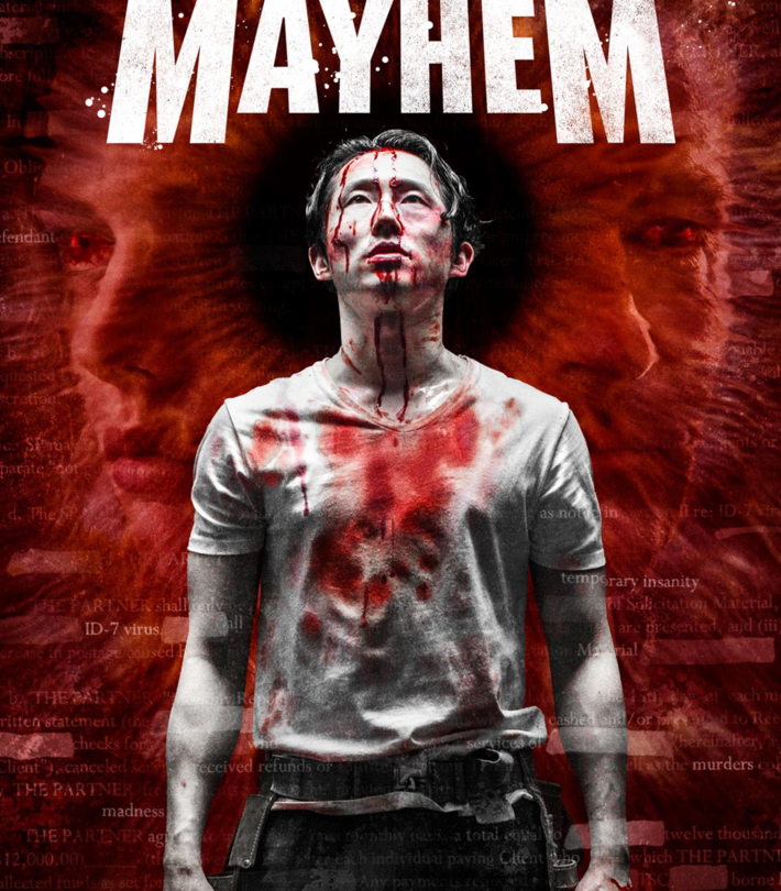 ▲한국계 미국배우 스티브연이 주연한 영화 '메이햄'.