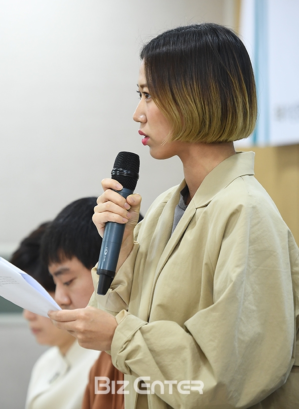 ▲정다솔 찍는페미 공동대표(사진=고아라 기자 iknow@)